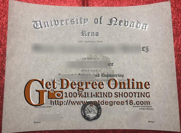 Fake UNR Diploma