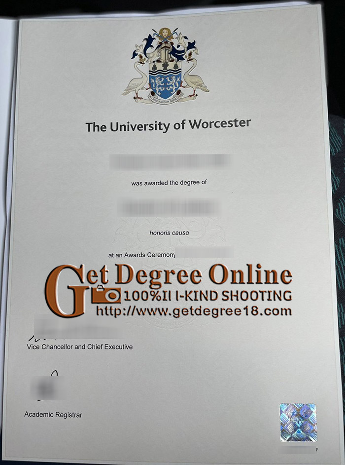 University of Worcester Degree