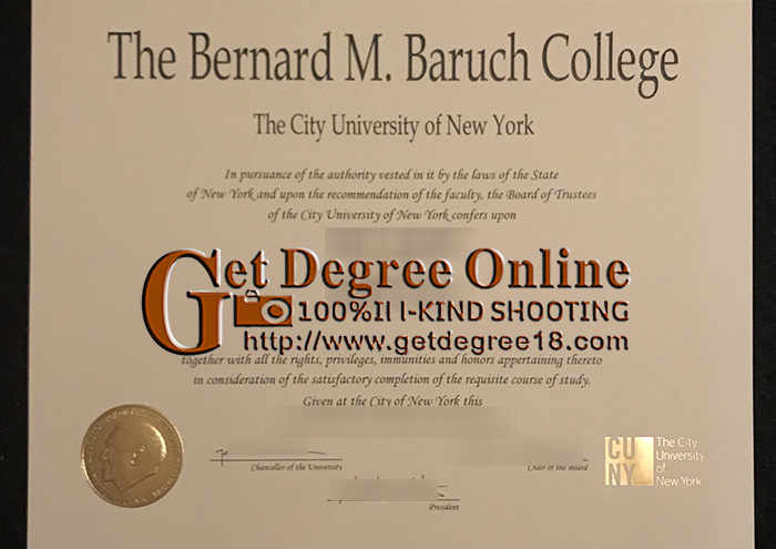 Baruch College Diploma