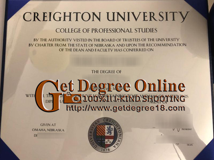 Creighton University Diploma
