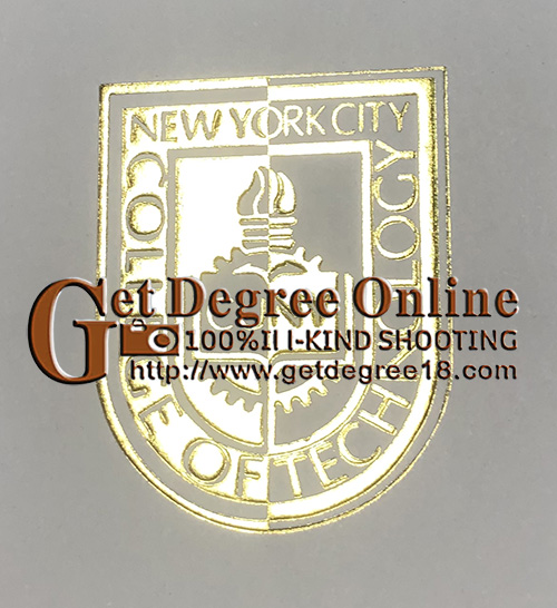 City Tech Diploma seal