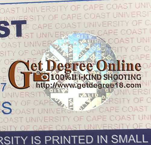 University of Cape Coast Transcript seal