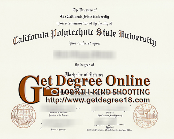 Cal Poly Diploma