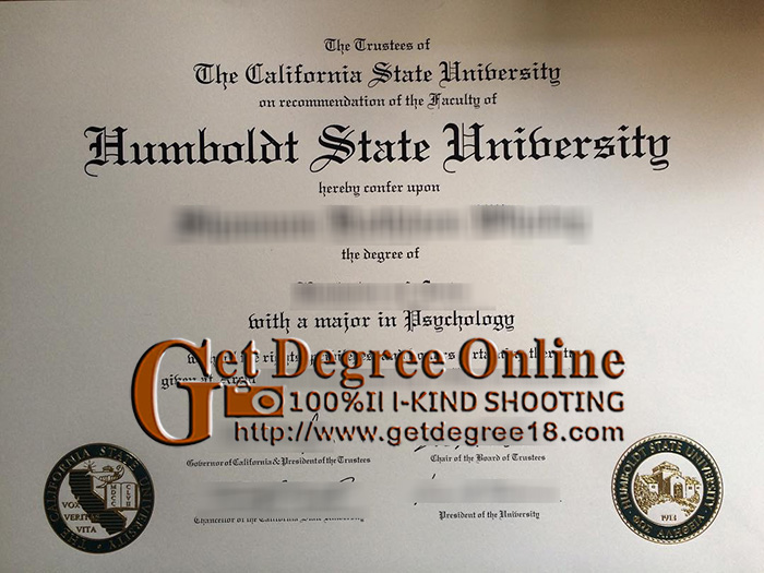 Cal Poly Humboldt Diploma
