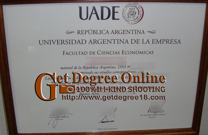 UADE Diploma