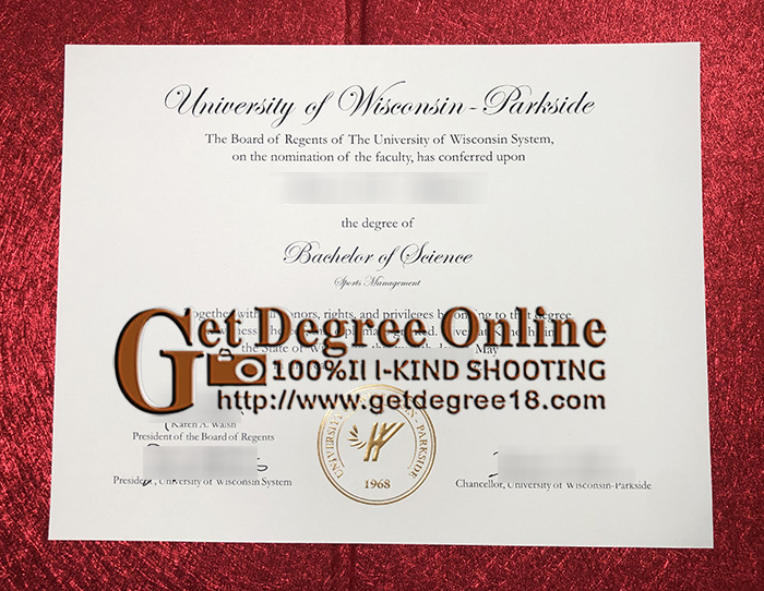 UW Parkside Diploma