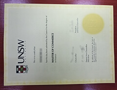 Read more about the article Buy UNSW fake degree, buy UNSW Master of Commerce diploma certificate