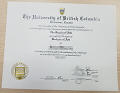 Read more about the article The University of British Columbia Vancouver Canada degree certificate