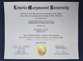 Read more about the article How much to order a fake Loyola Marymount University Diploma?