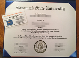 Savannah State University Diploma