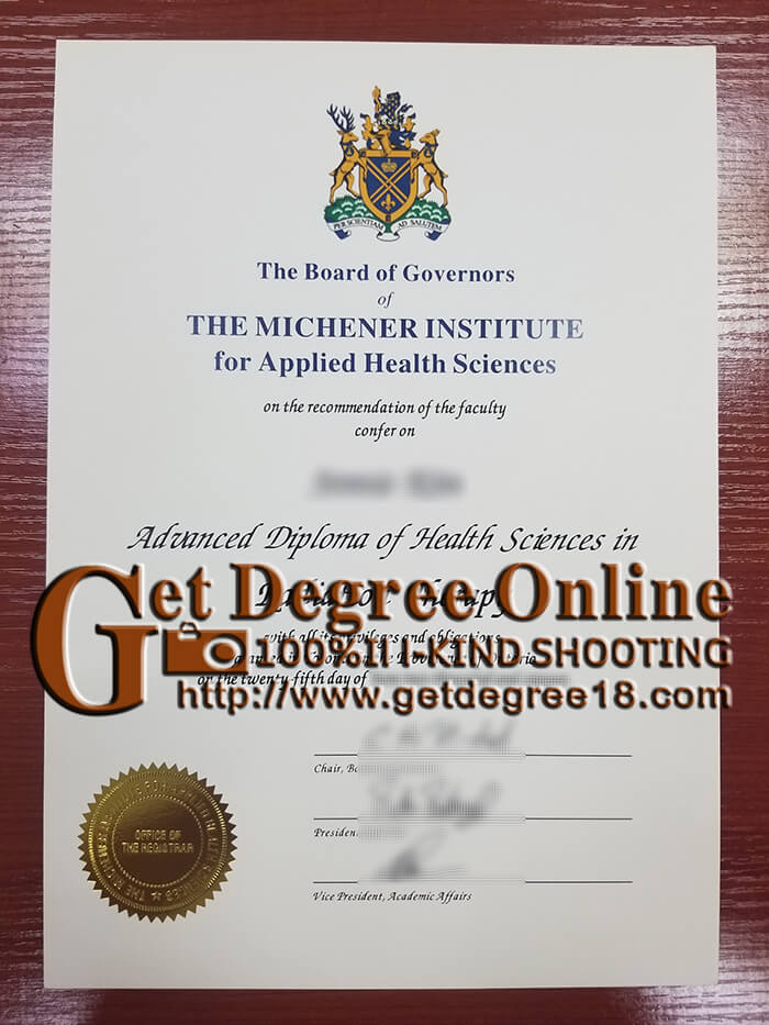 Michener Institute degree