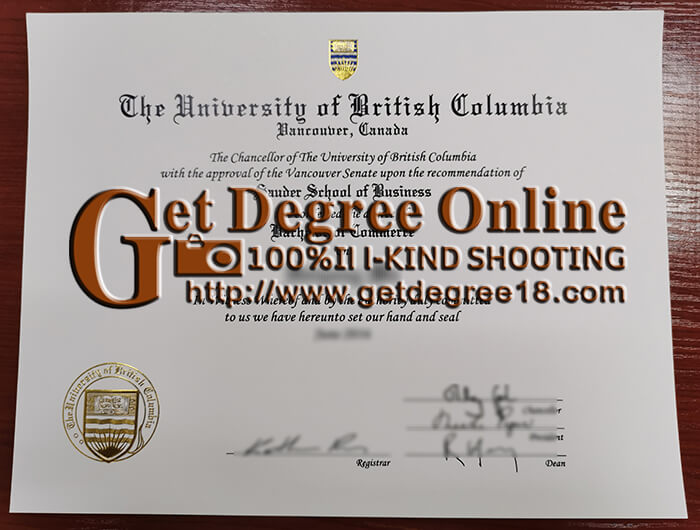 UBC Diploma