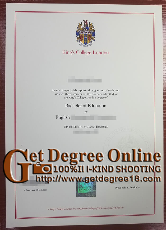King's College London degree