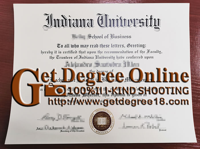 Indinan University degree