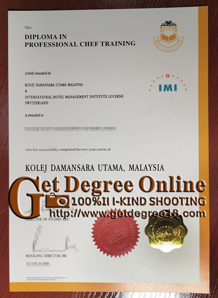 diploma in professional chef training