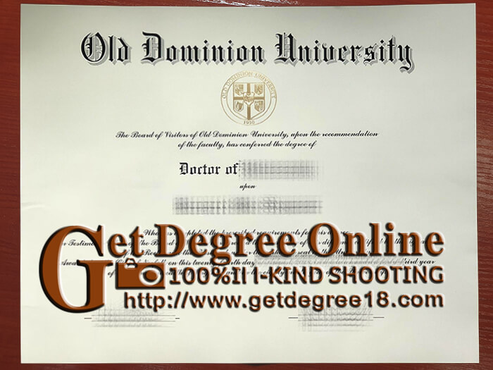 Old Dominion University Degree
