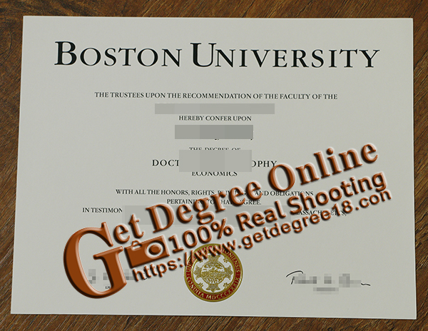 Boston Unviersity of degree
