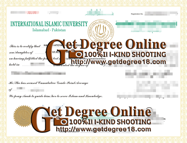 obtain fake The International Islamic University degree, buy original IIUI diploma & transcript online, purchase fake college certificate.