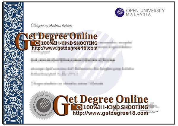 Open University Malaysia degree samples, buy OUM diploma, buy fake OUM certificate & transcript in Malaysia, order fake OUM degree.