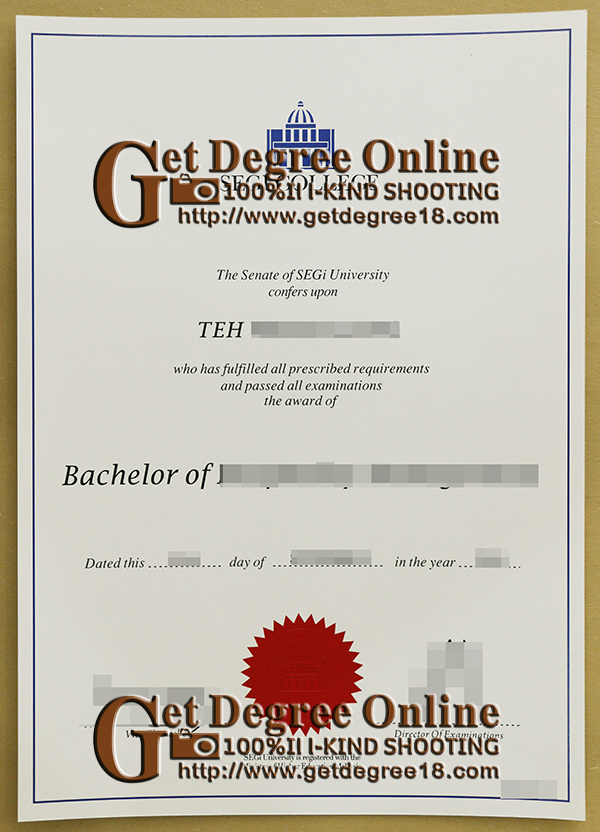  buy fake SEGi University degree, order fake SEGi University diploma certificate in Malaysia