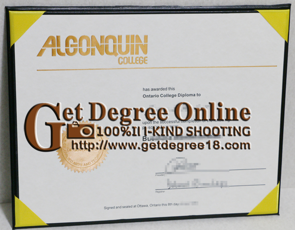 Algonquin College Degree