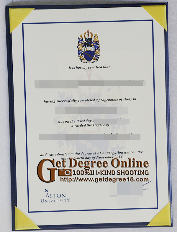 purchase Aston University diploma