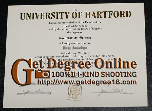 University of Hartford degree 