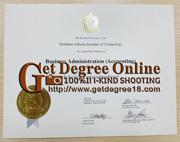 Northern Alberta Institute of Technology certificate