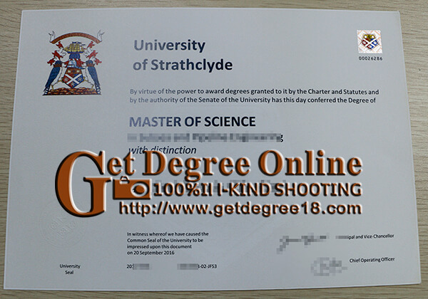 University of Strathclyde degree