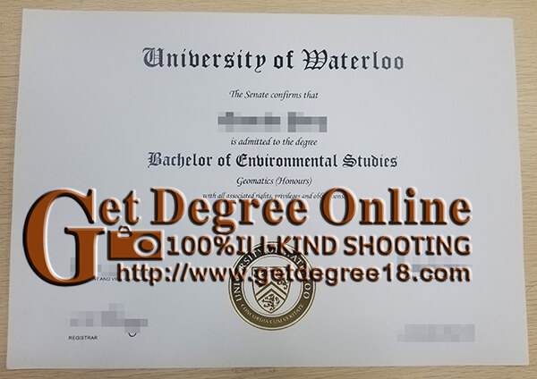 University of Waterloo Degree