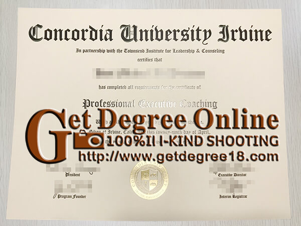 Concordia University Irvine degree