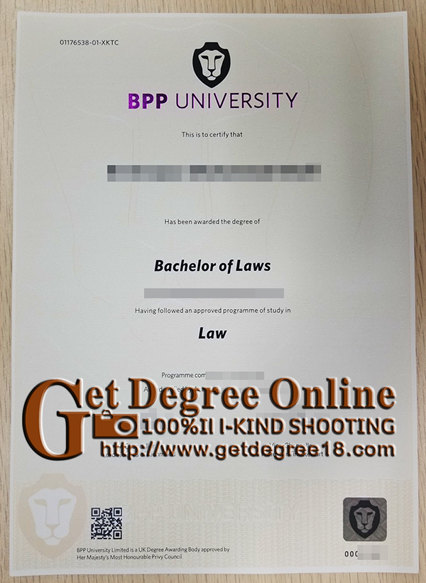 BPP University degree