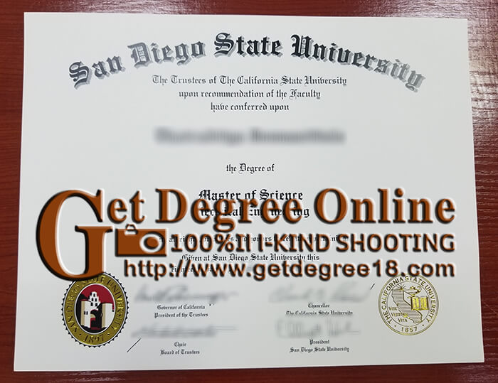 SDSU degree online
