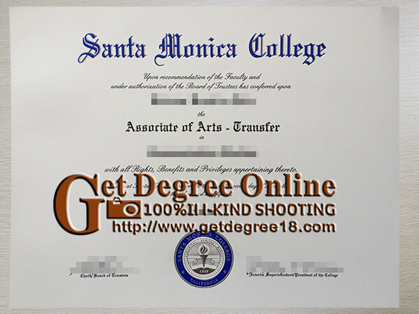 Santa Monica College degree