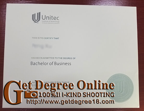 UNITEC degree certificate