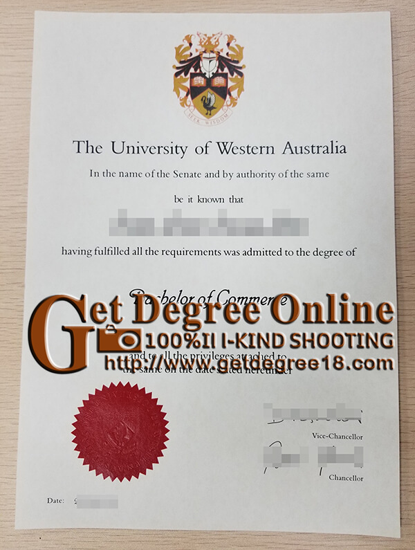 buy UWA degree diploma