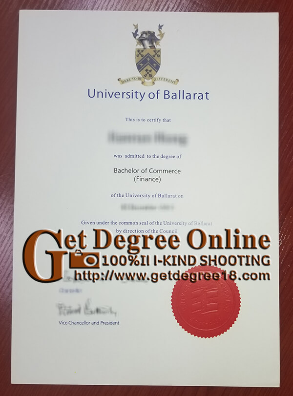 Buy University of Ballarat degree
