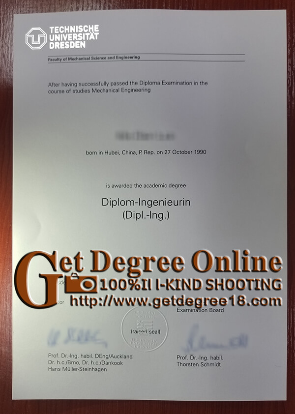 TU Dresden fake diploma