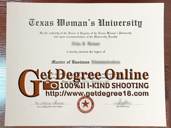 Texas Woman's University fake degree