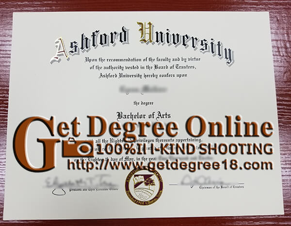Ashford University degree