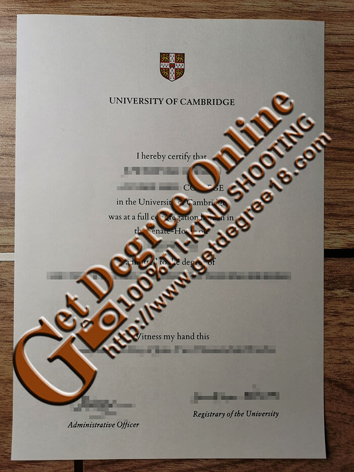 Cambridge diploma
