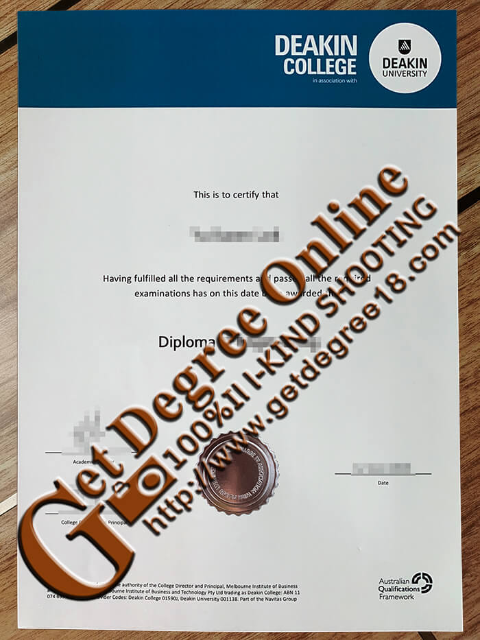 Buy Deakin College Diploma