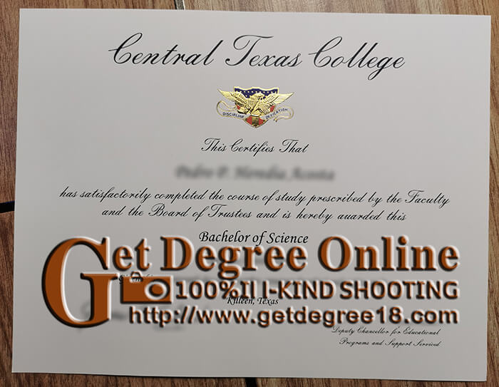 Central Texas College diploma