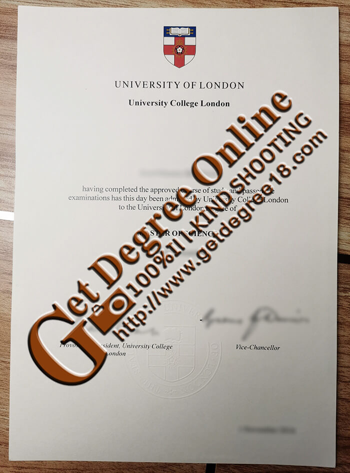 Buy University College London Fake Diploma.UCL Bachelor Degree