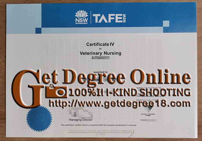 NSW TAFE certificate