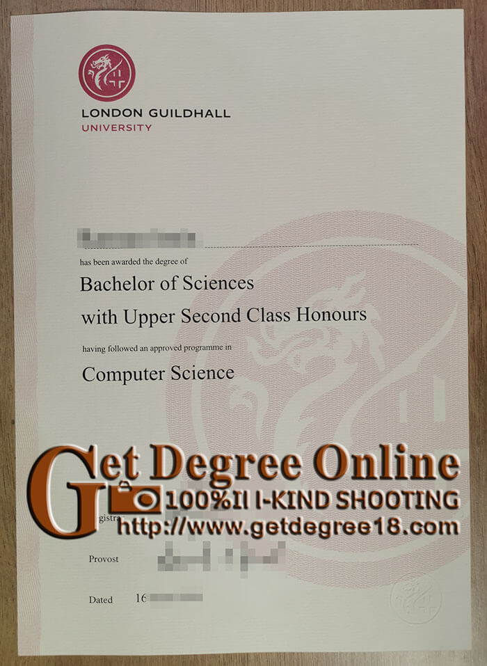 London Guildhall University diploma