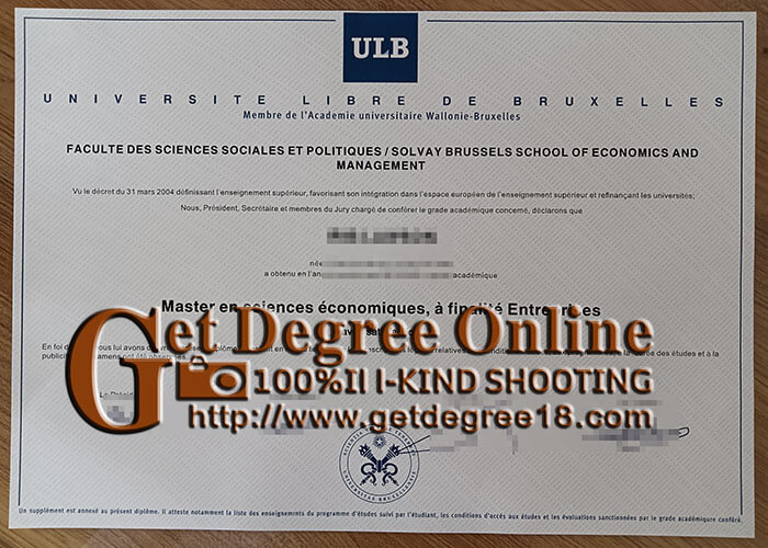 Buy ULB fake Degree.