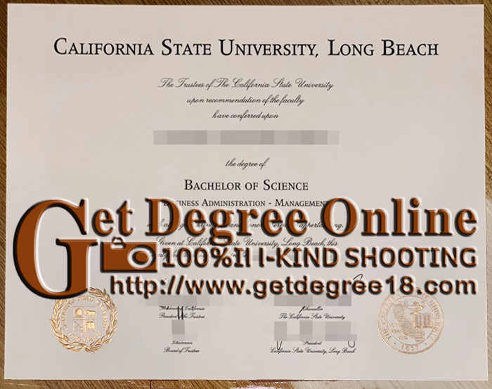 CSULB certificate