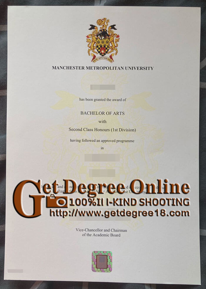 Manchester Metropolitan University fake diploma