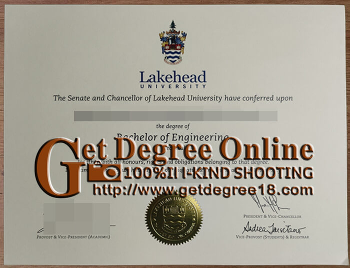 Lakegead University diploma